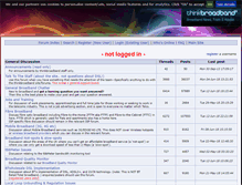 Tablet Screenshot of forums.thinkbroadband.com